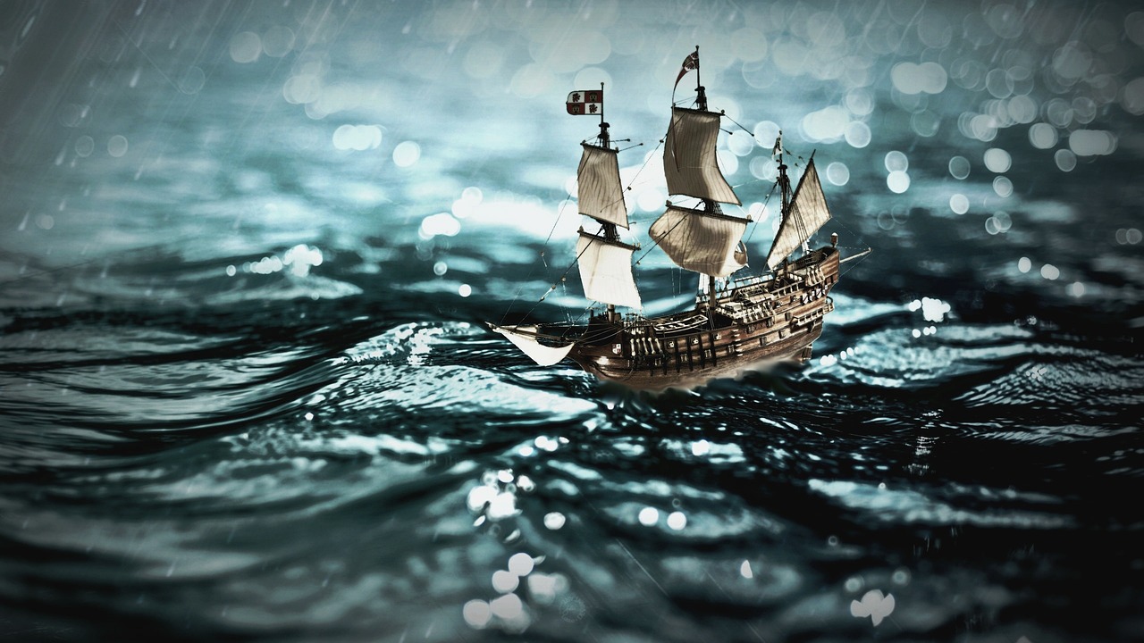 Puede ser una imagen de vela y barco